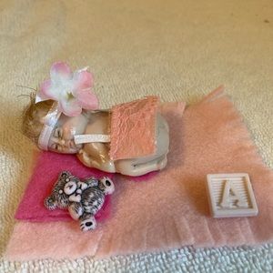 Blonde NEWBORN BABY SET-HANDMADE